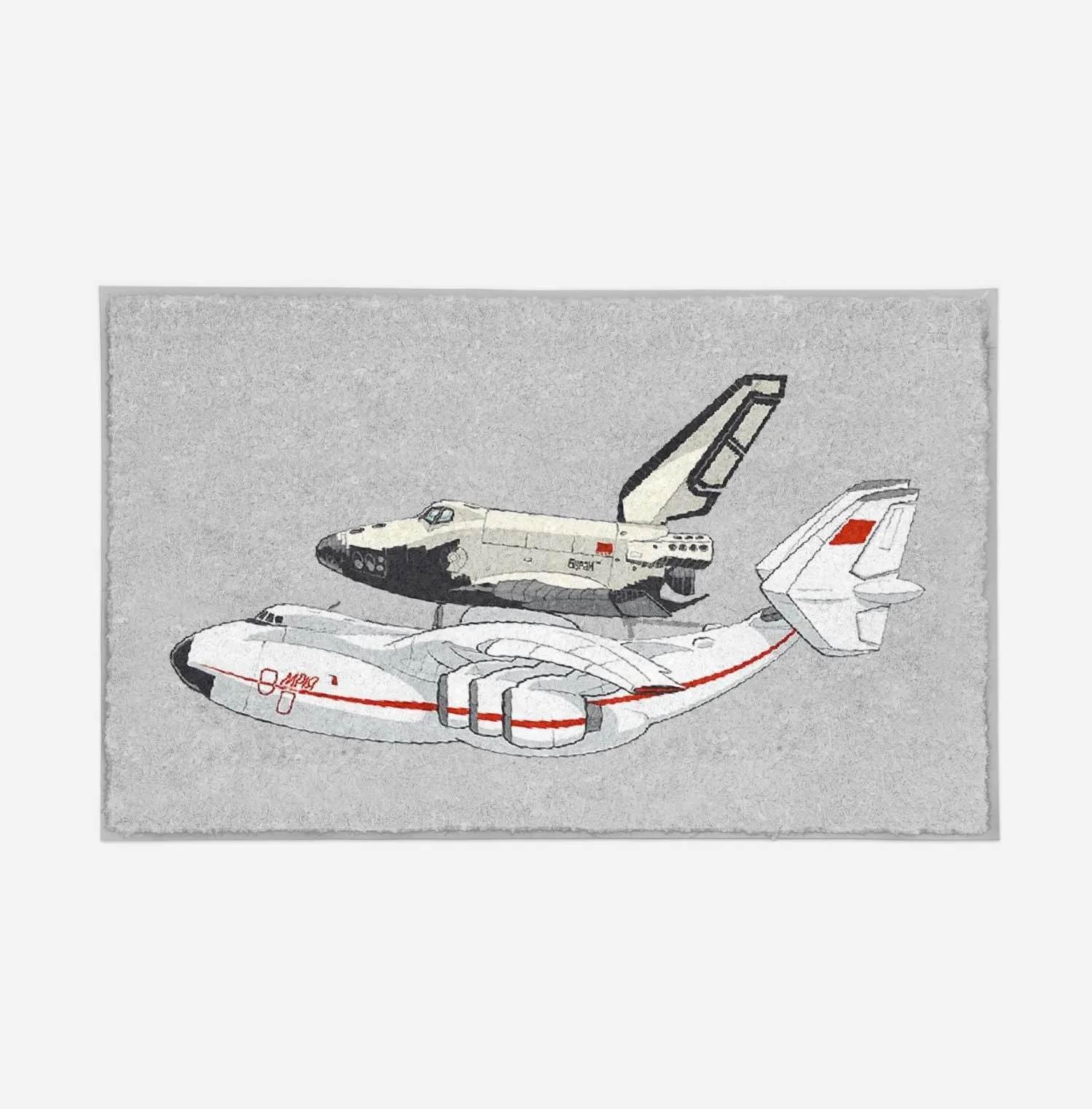 Buran & An-225 Designed Door Mats