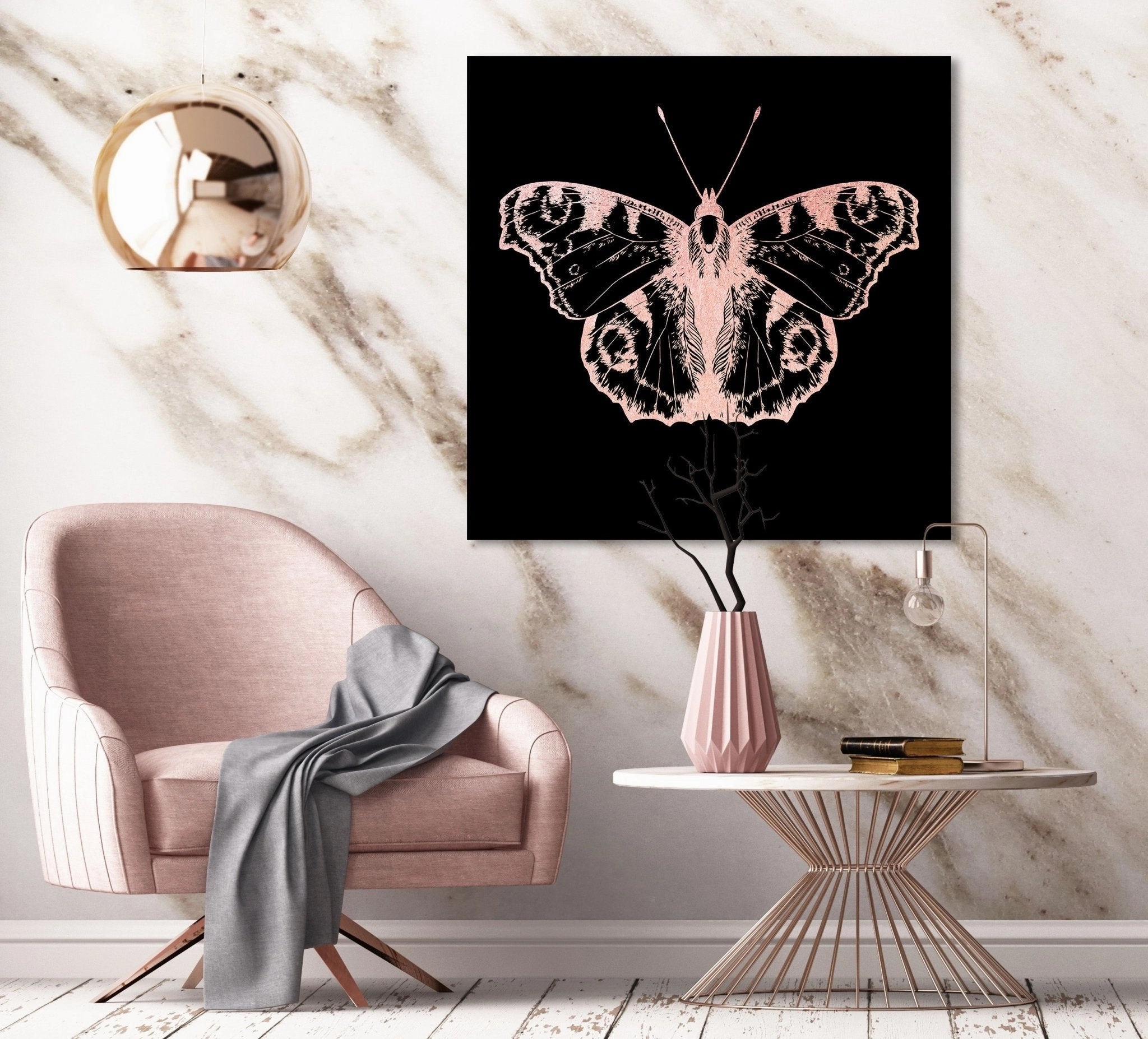 Butterfly Ros on Acrylic