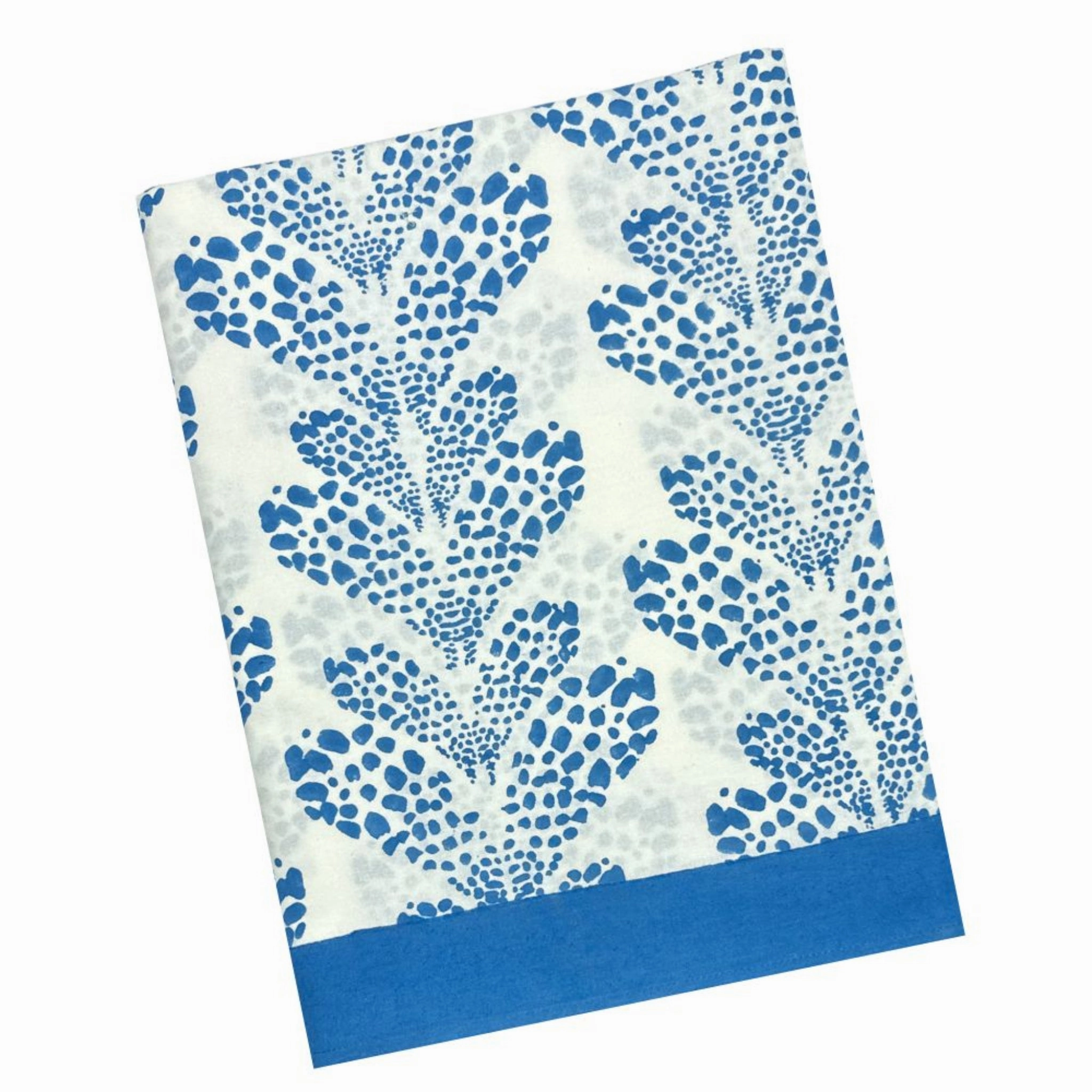 Cabana Blue Kelli Tablecloth mini desktop sculpture