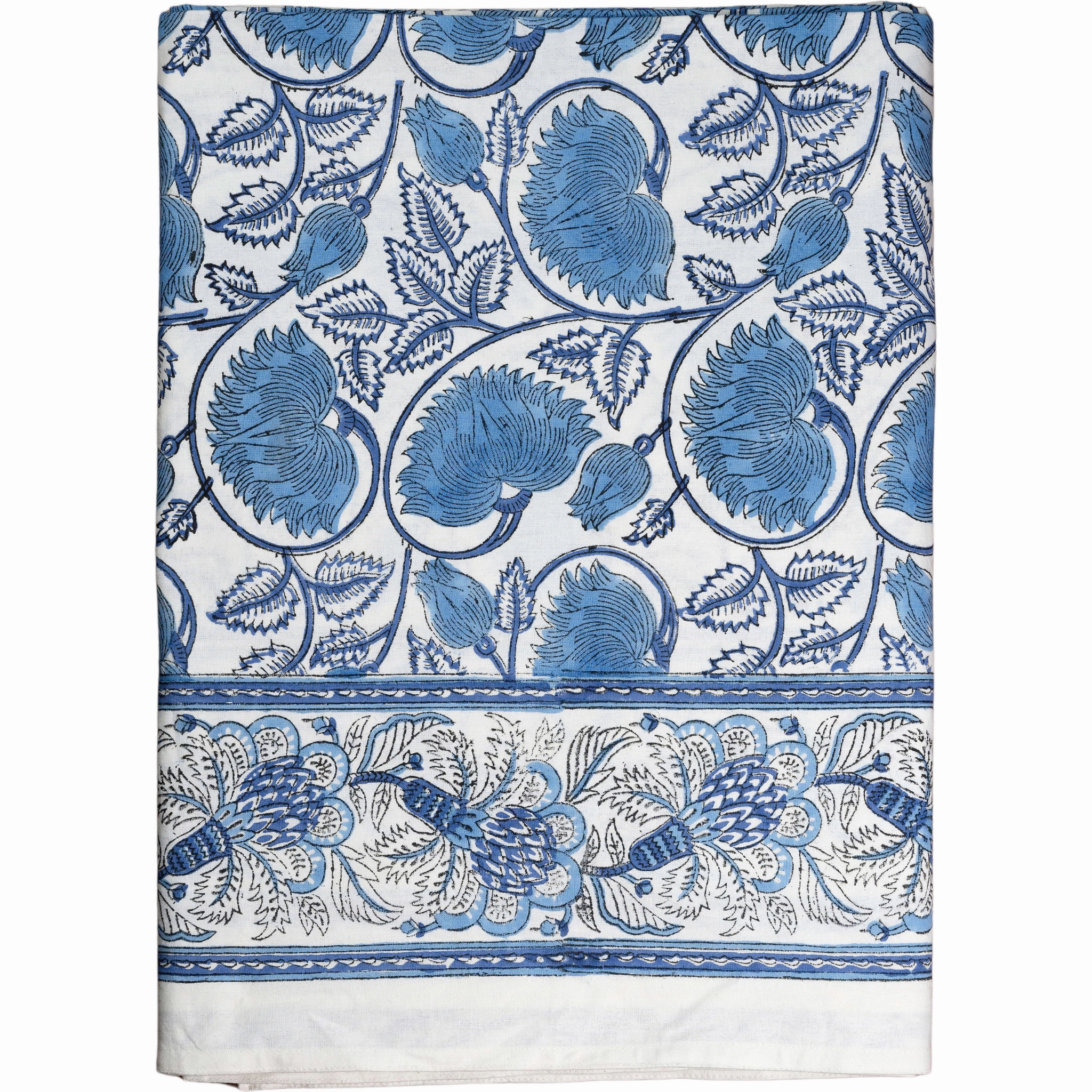 Cabana Tablecloth, Blue Meadow cute desktop display