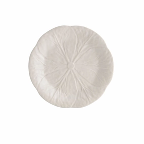 Cabbage Dessert Plate, Beige mini desktop sculpture