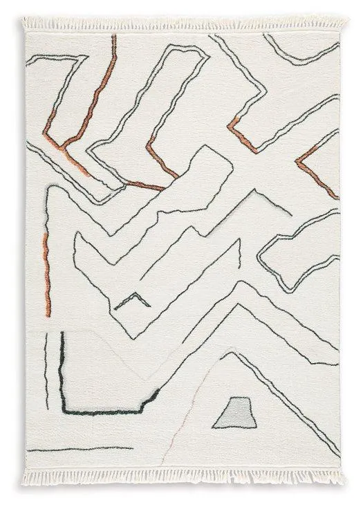 Cadeworth 7'5" x 10' Rug neutral everyday carpet
