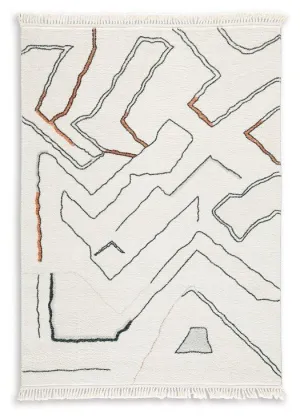 Cadeworth 7'5" x 10' Rug neutral everyday carpet