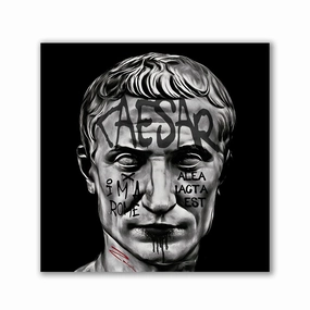 Caesar by Zuppini framed mural artwork