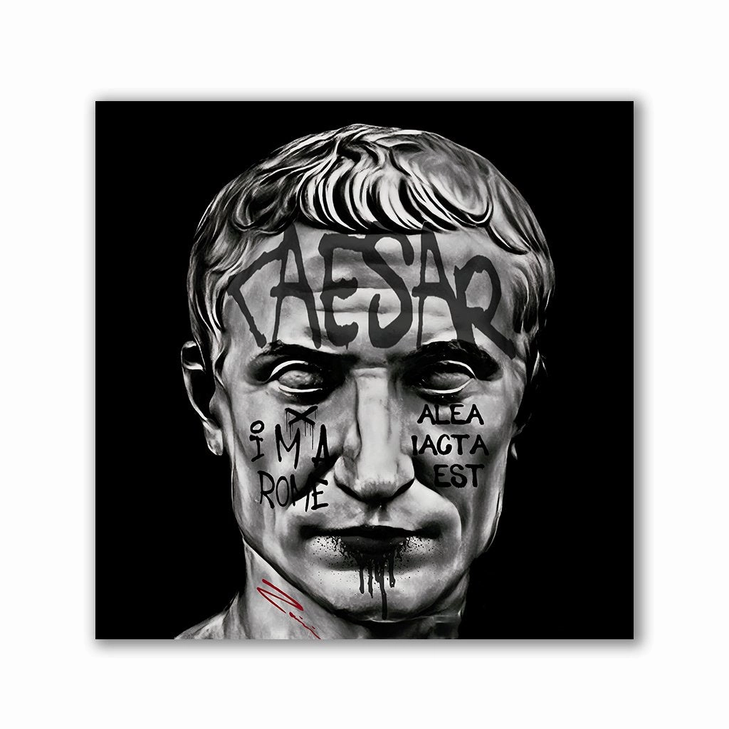 Caesar by Zuppini framed mural artwork