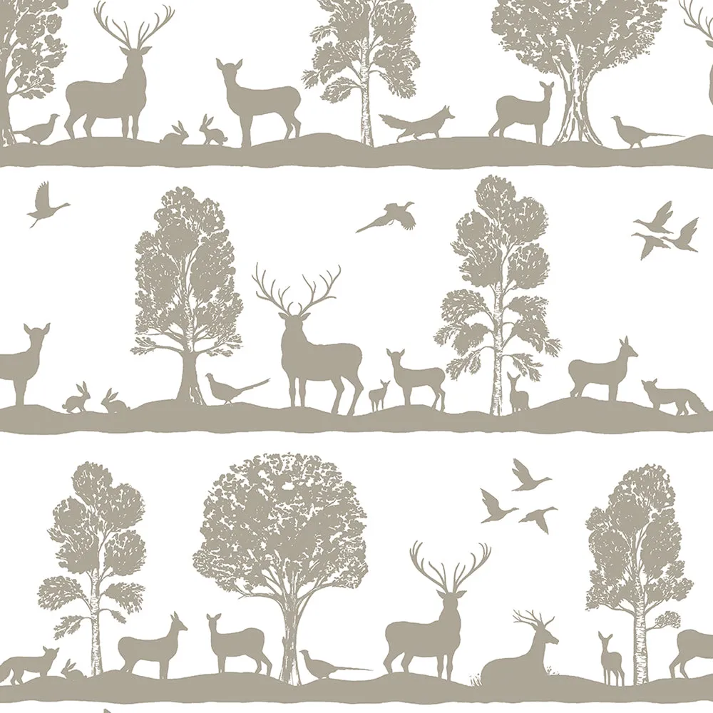 Cairngorms Printed Cotton Made to Measure Roman Blinds Birch
