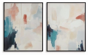 Caldish Wall Art (Set of 2) modern mural painting
