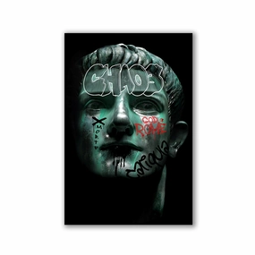 Caligula No1 by Zuppini framed mural artwork