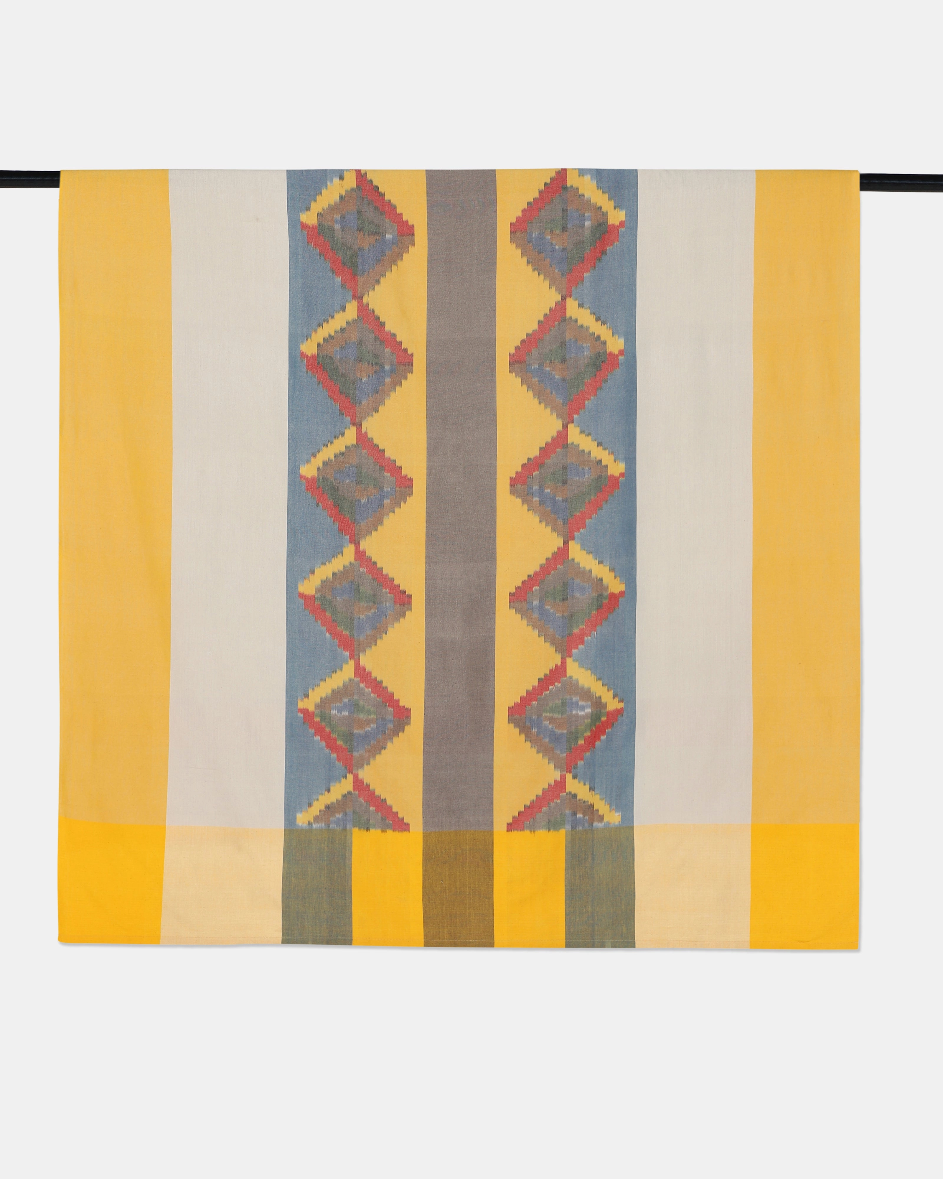 Carlotta Warp Ikat Cotton Table Cover