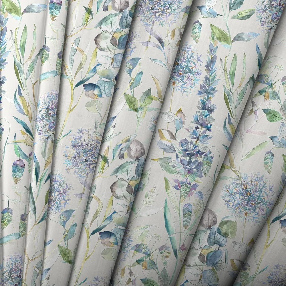 Carneum Floral Printed Cotton Made to Measure Roman Blinds Capri