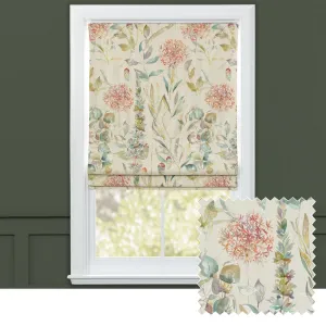 Carneum Printed Cotton Made to Measure Roman Blinds Cinnamon chic floor carpet  
