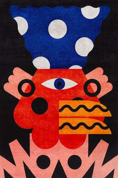 CARPET OGGIAN MONSTER  MARCO OGGIAN neutral everyday carpet