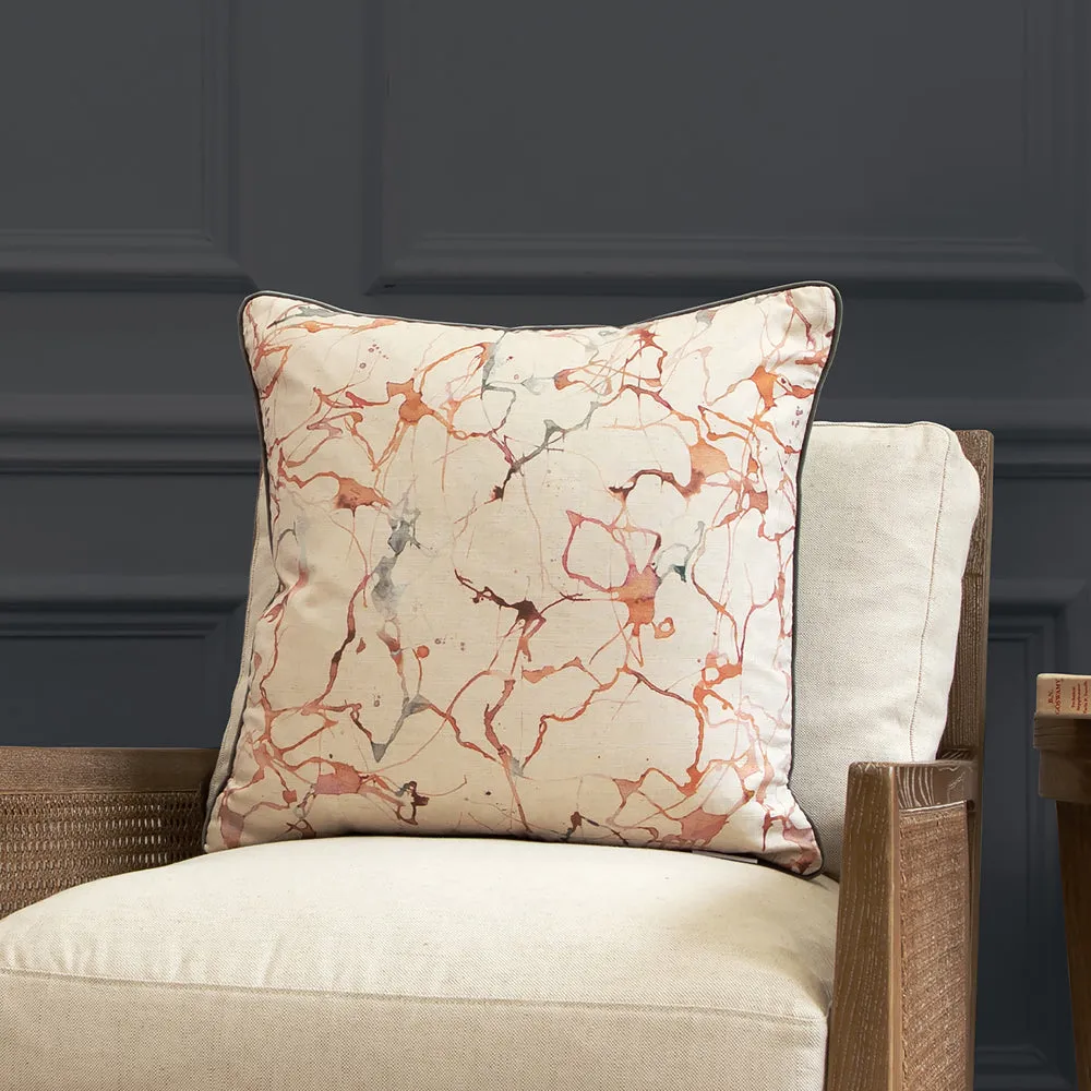 Carrara Printed Cushion Rosewater modern fashion rug  