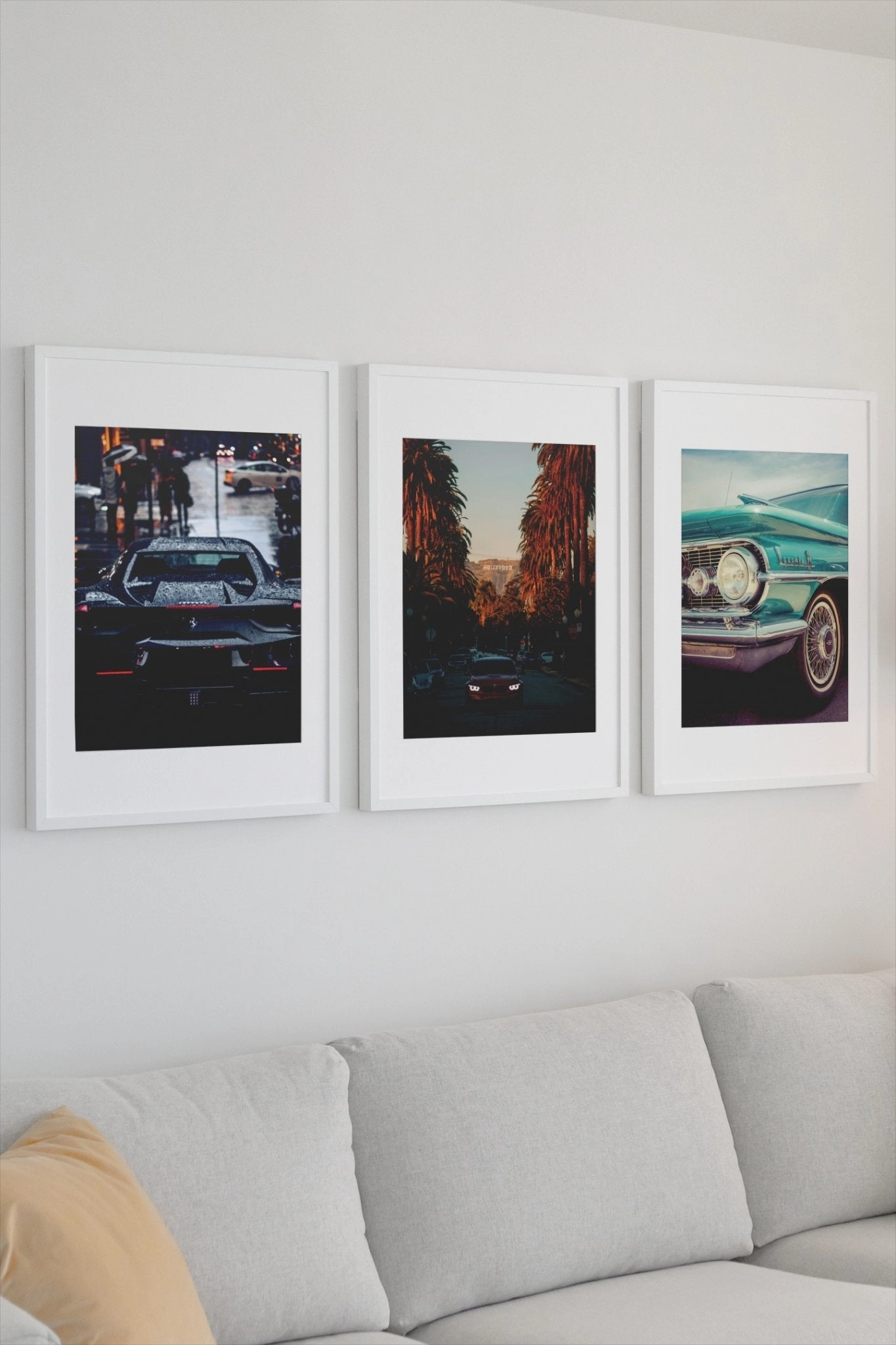 Cars - Triptych
