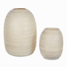 Carved Glass Vase creative interior decor