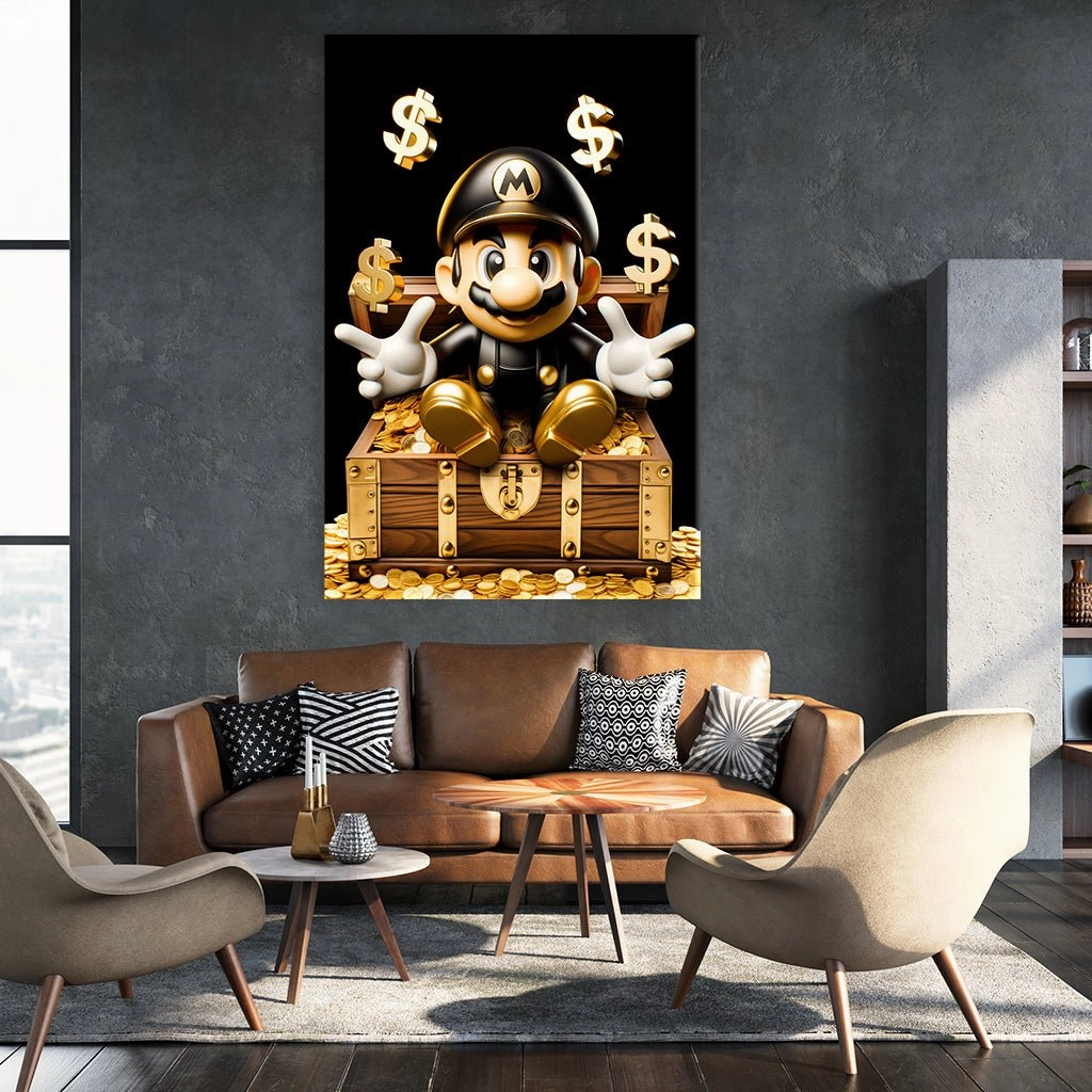 Cash Mario by Adrian Vieriu