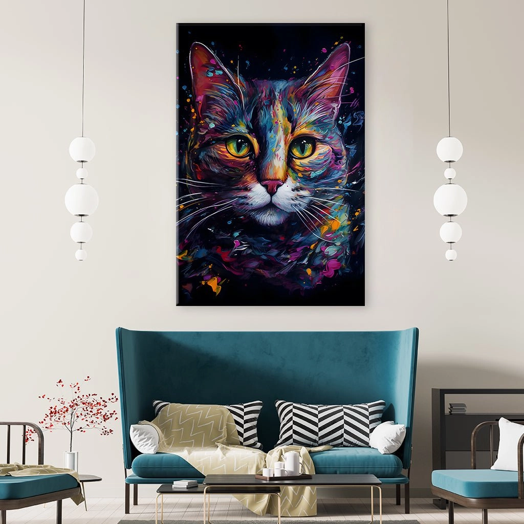 Cat Art by Juliano de Araujo