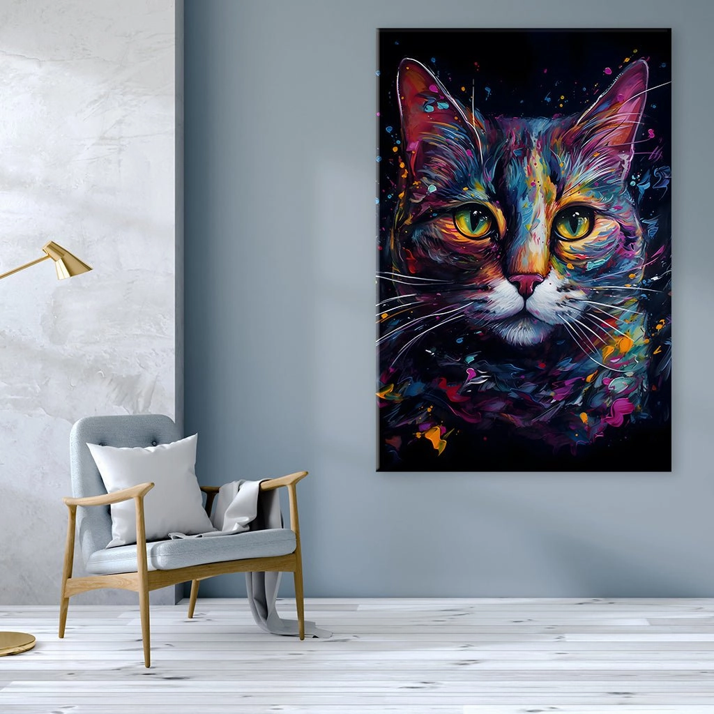 Cat Art by Juliano de Araujo