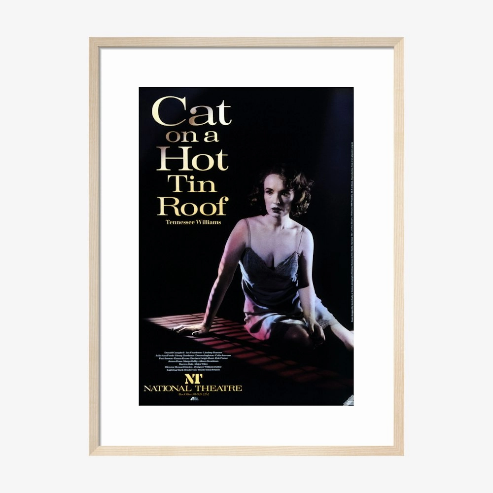 Cat on a Hot Tin Roof 1988 Print