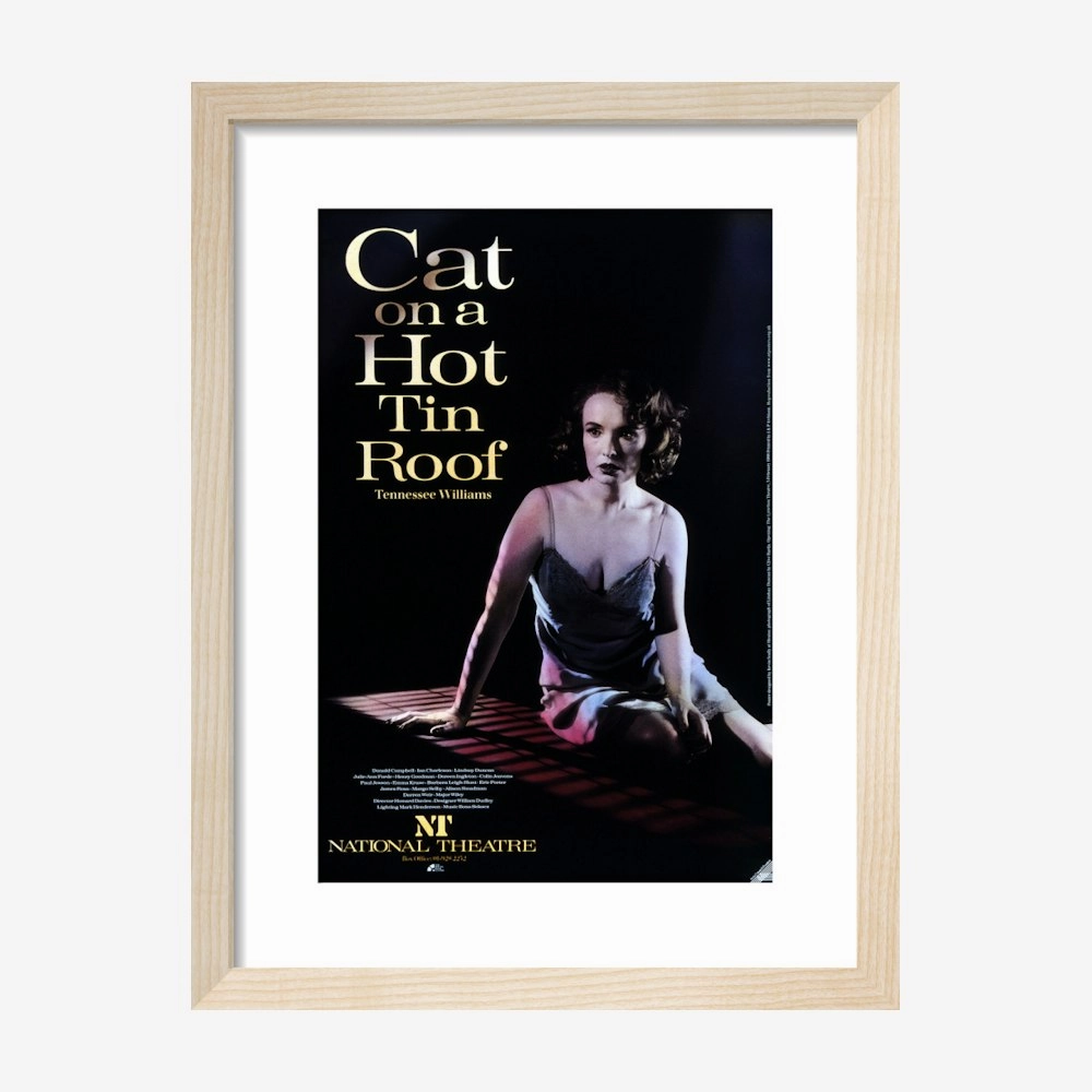 Cat on a Hot Tin Roof 1988 Print