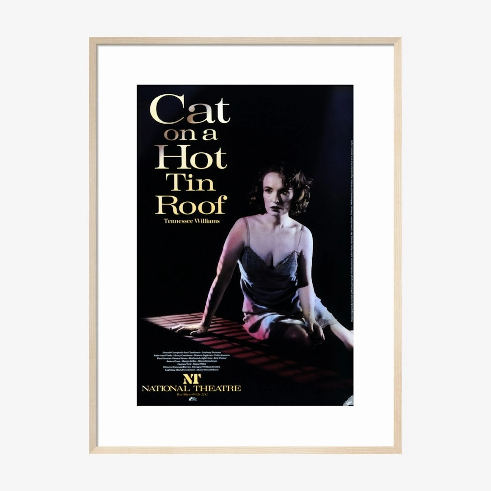 Cat on a Hot Tin Roof 1988 Print