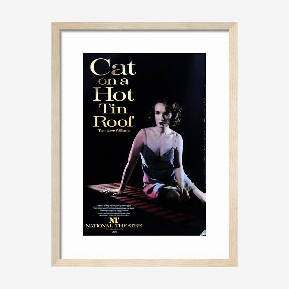 Cat on a Hot Tin Roof 1988 Print