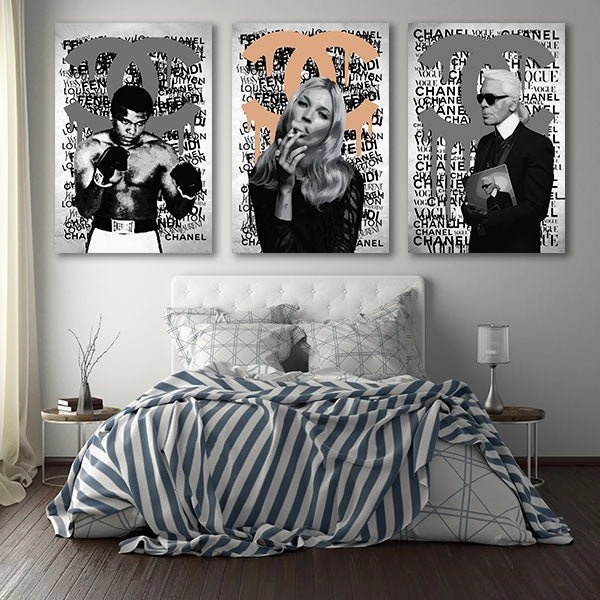 CC BRAND - Triptych by RS Artist 