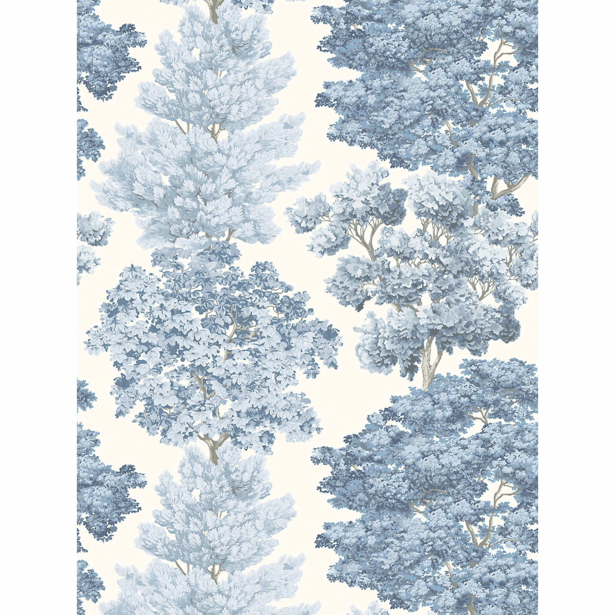 Central Park Wallcovering in Light Blue