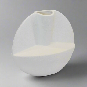 Ceramic arhaus wing vase white decorative home ornament
