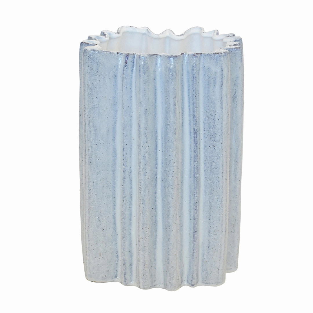 CERAMIC CACHE POT TALL decorative home ornament