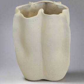 Ceramic sculpture vase large decorative home ornament