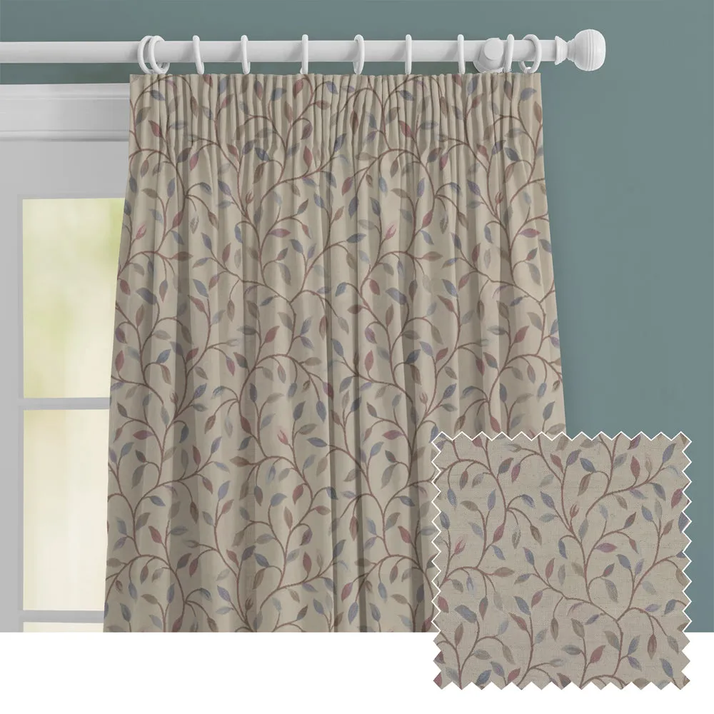 Cervino Woven Jacquard Made to Measure Curtains Blush chic floor carpet  