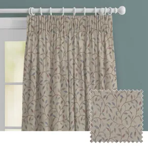 Cervino Woven Jacquard Made to Measure Curtains Blush chic floor carpet  