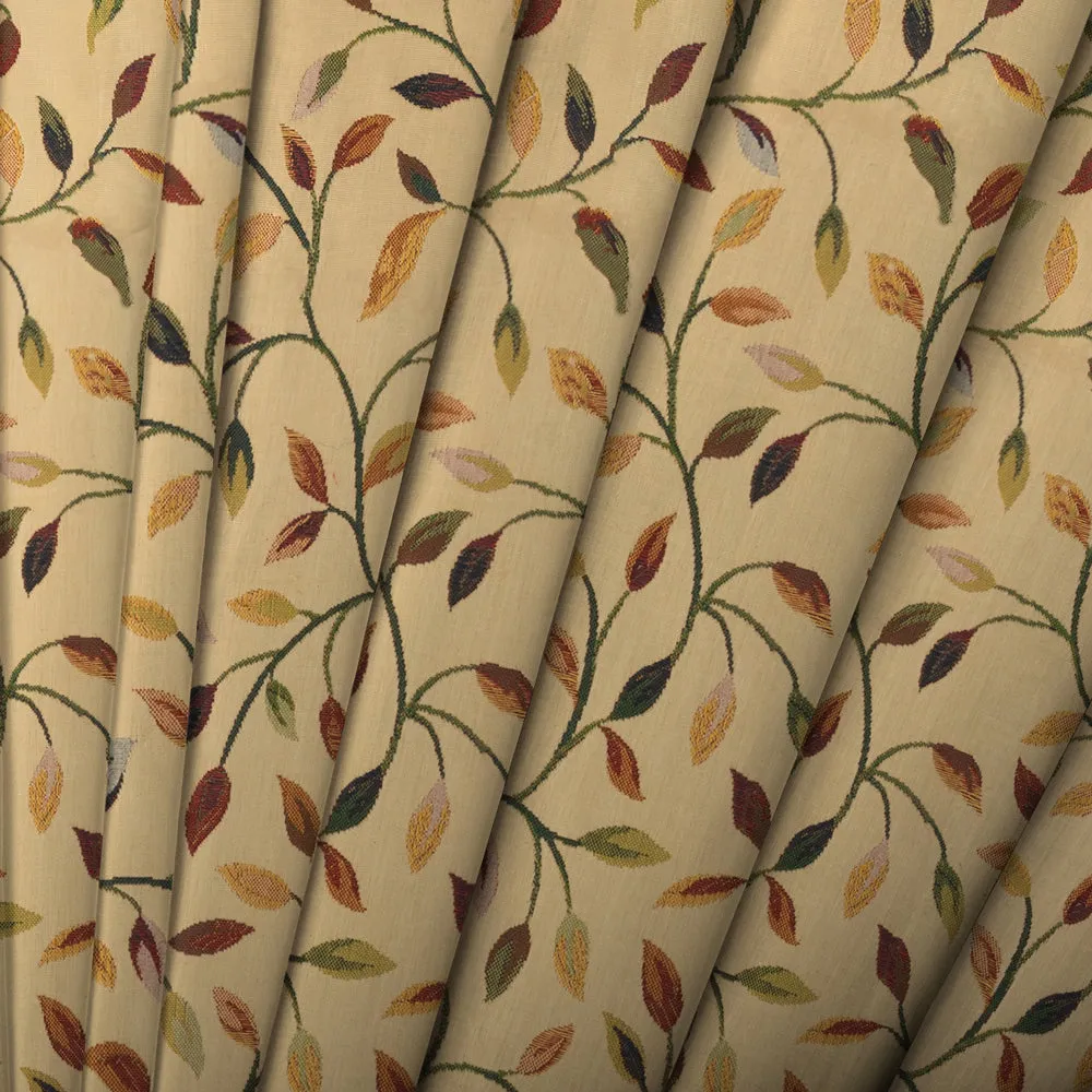 Cervino Woven Jacquard Made to Measure Curtains Burgundy