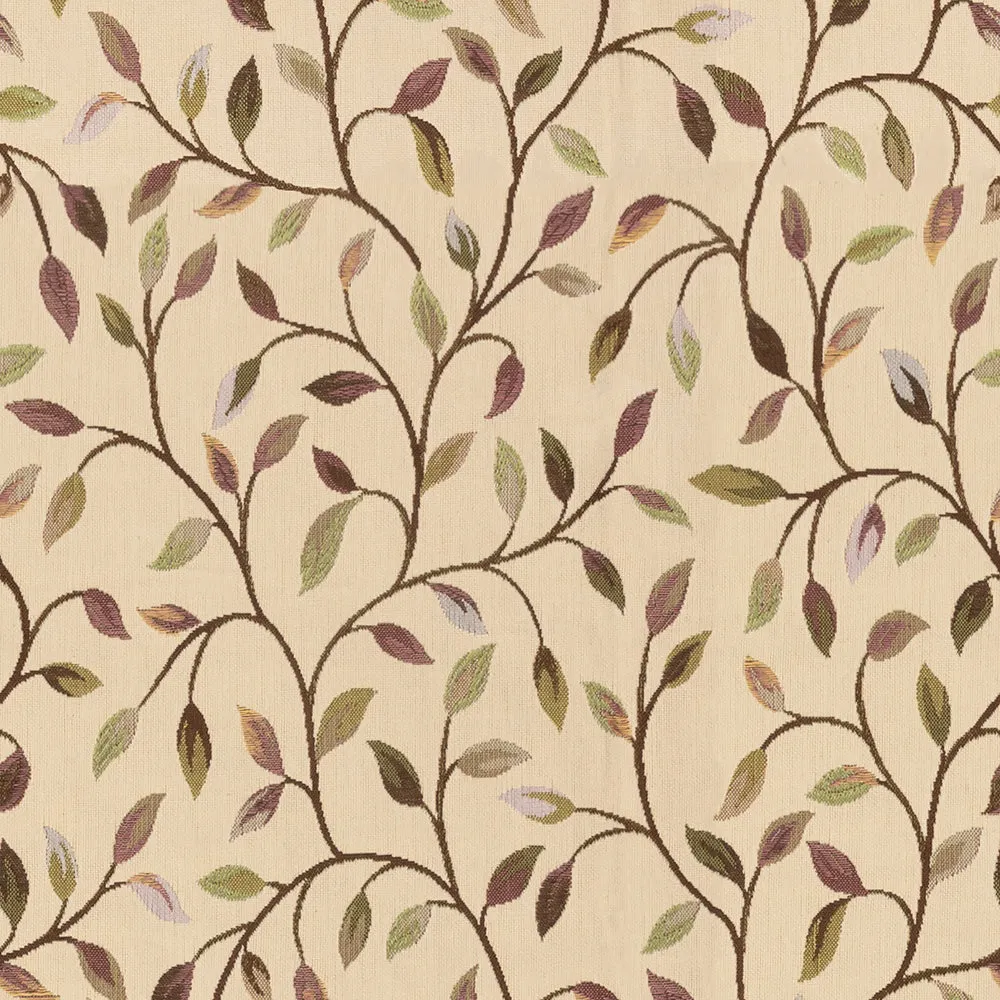 Cervino Woven Jacquard Made to Measure Curtains Cream Heather