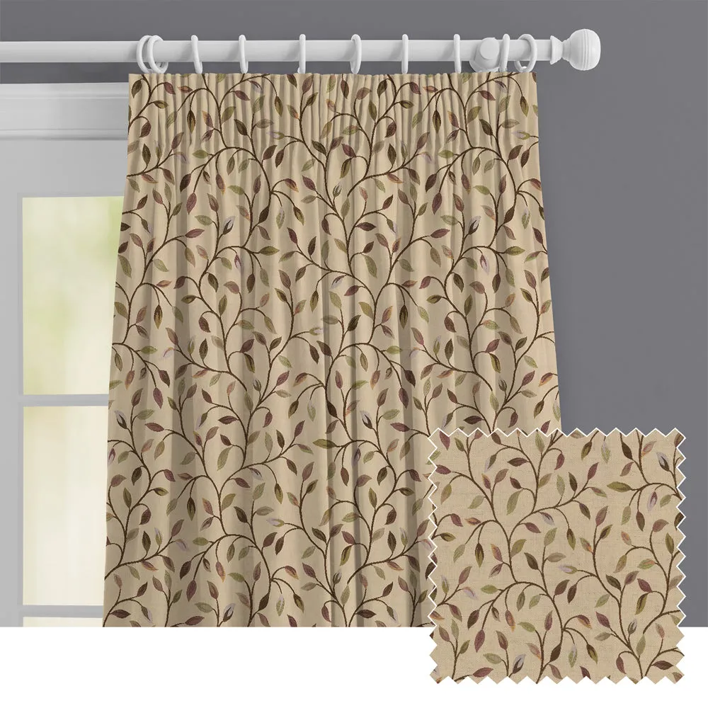 Cervino Woven Jacquard Made to Measure Curtains Cream Heather chic floor carpet  