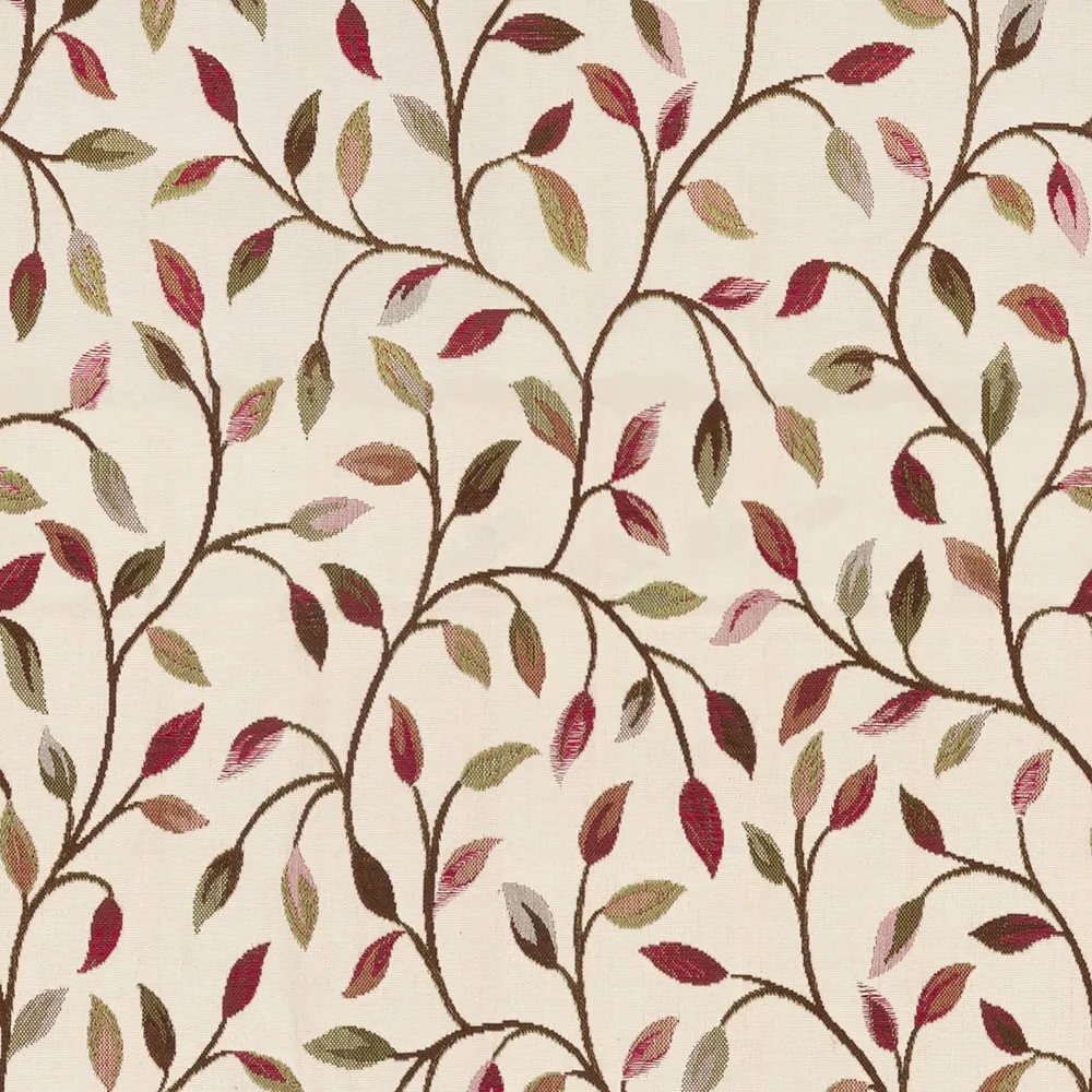 Cervino Woven Jacquard Made to Measure Curtains Damson