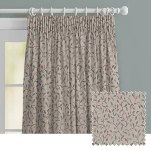 Cervino Woven Jacquard Made to Measure Curtains Fig chic floor carpet  