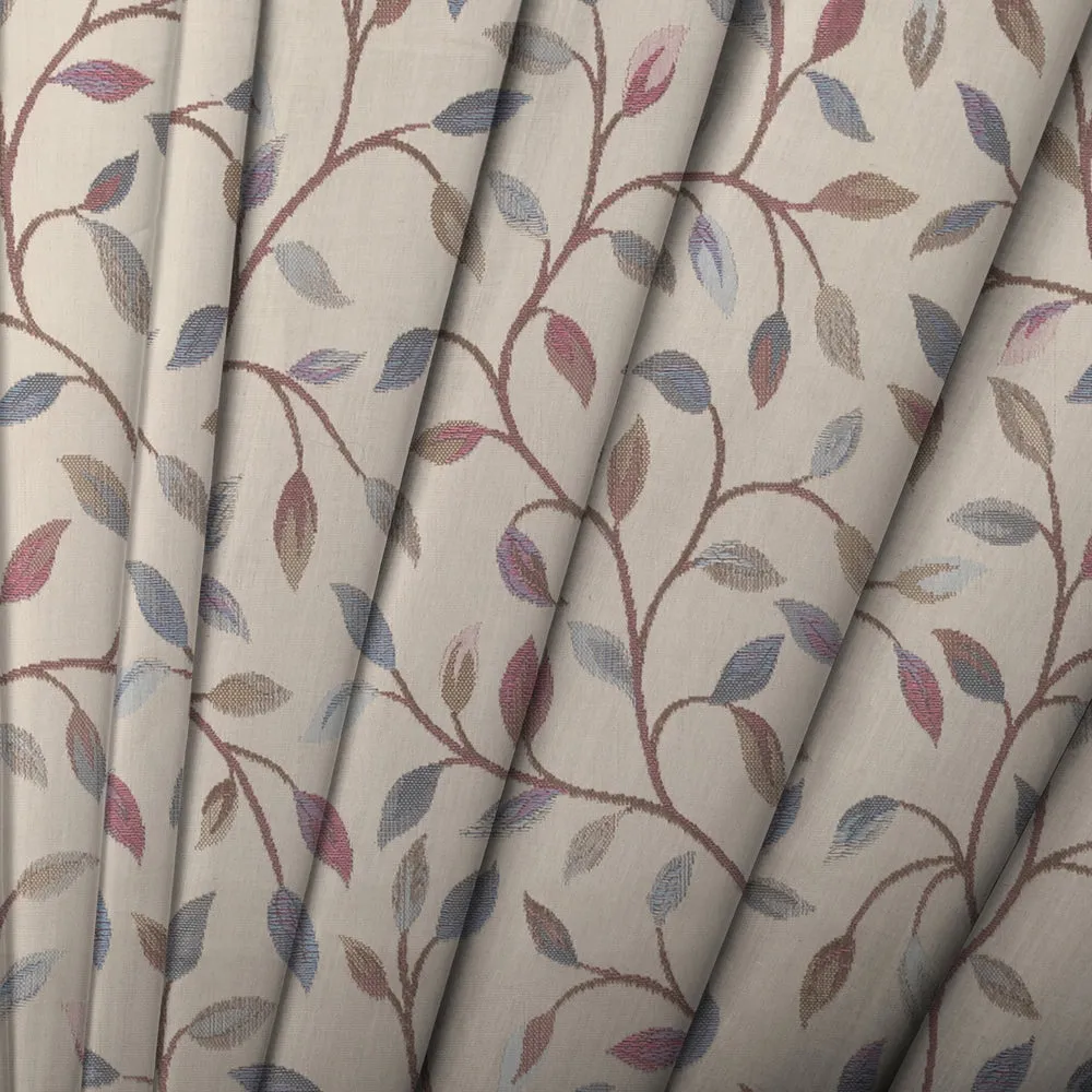 Cervino Woven Jacquard Made to Measure Curtains Fig