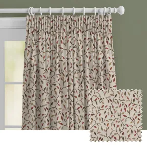 Cervino Woven Jacquard Made to Measure Curtains Fire chic floor carpet  