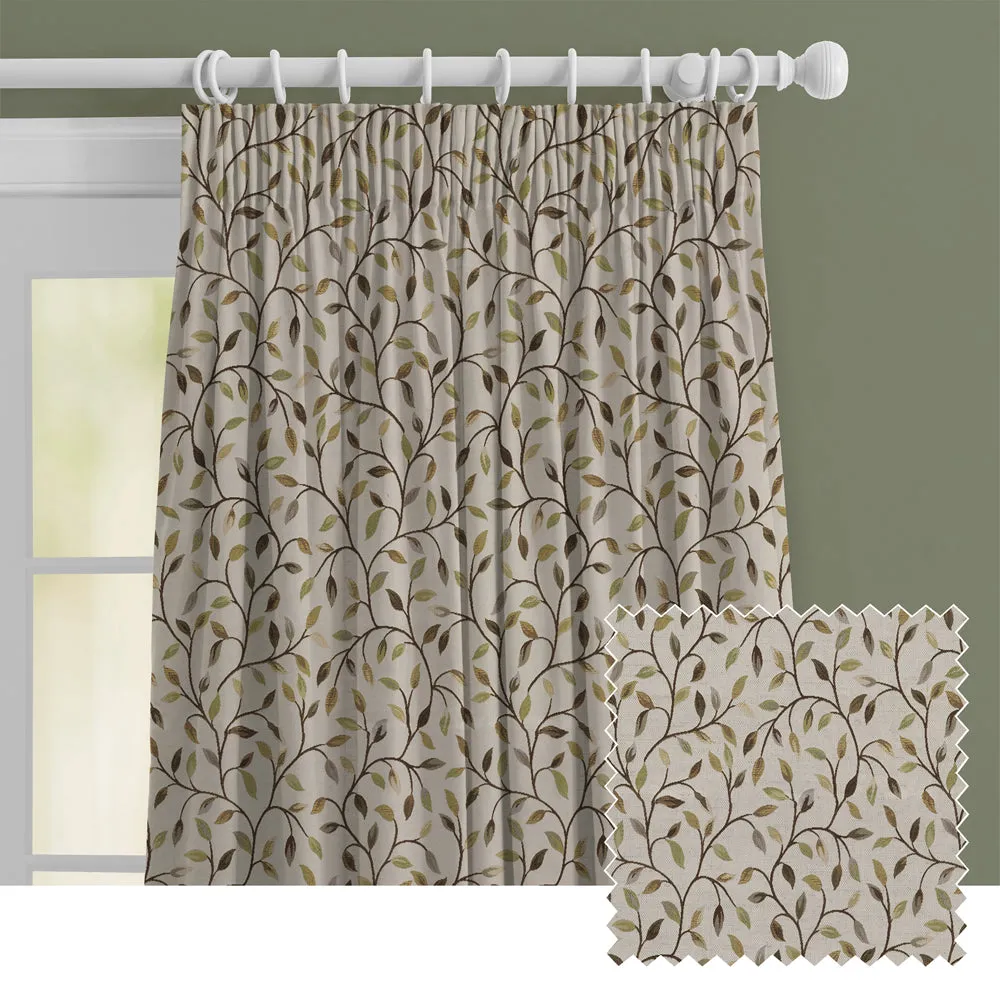 Cervino Woven Jacquard Made to Measure Curtains Lime chic floor carpet  