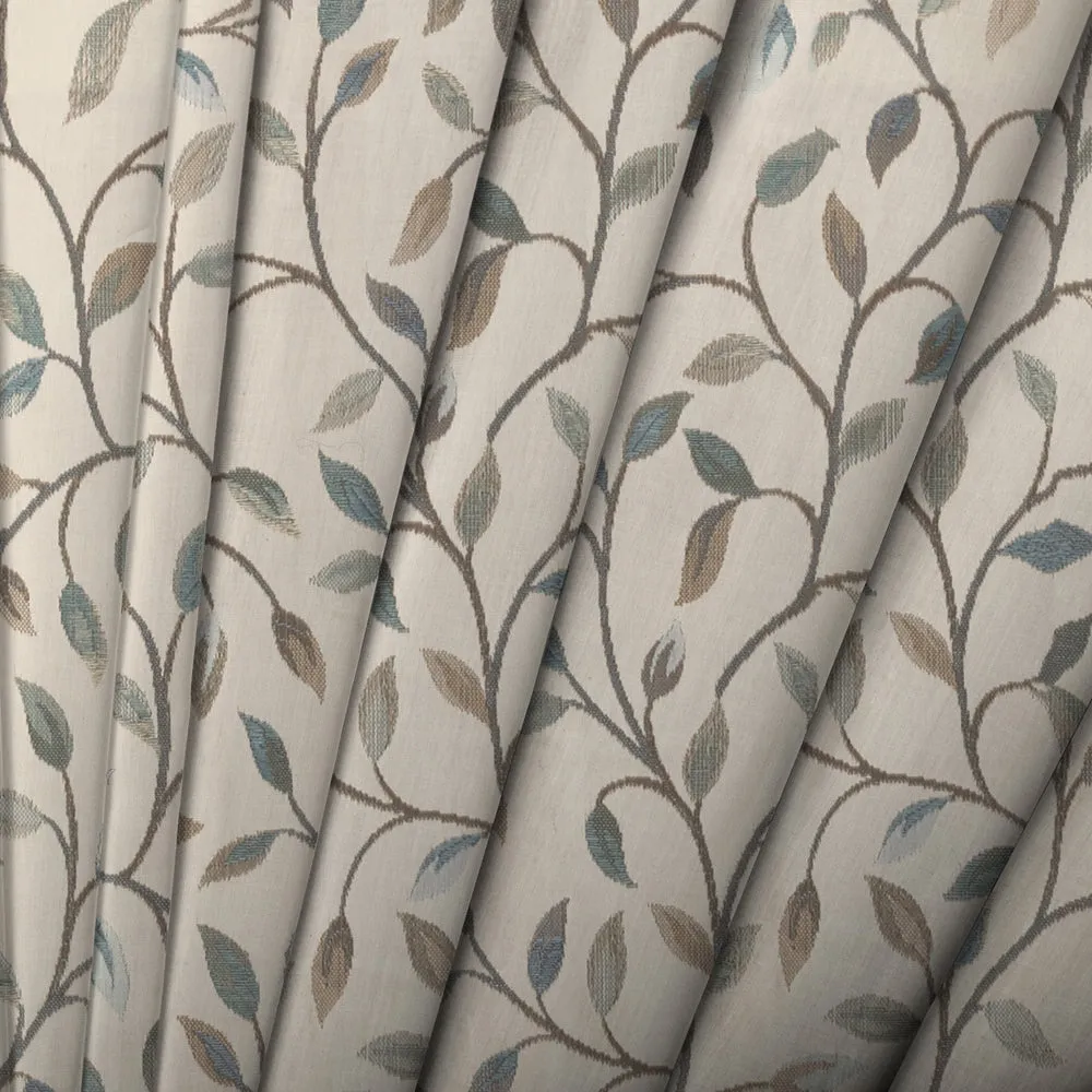 Cervino Woven Jacquard Made to Measure Curtains Mineral