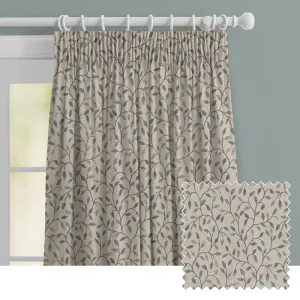 Cervino Woven Jacquard Made to Measure Curtains Mineral chic floor carpet  