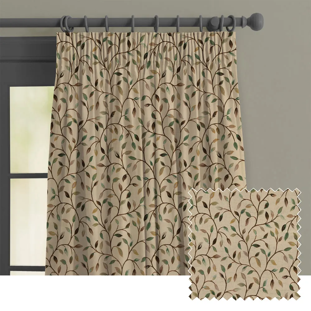 Cervino Woven Jacquard Made to Measure Curtains Petrol chic floor carpet  