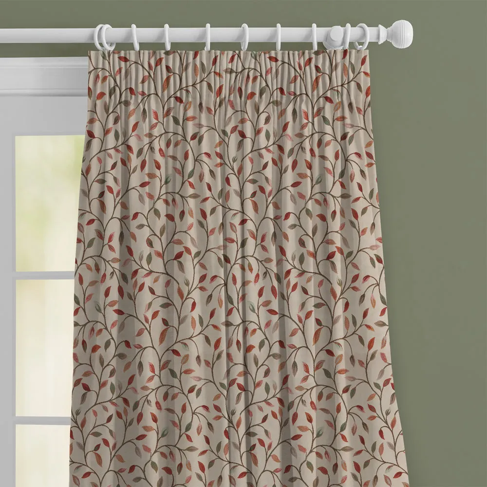Cervino Woven Jacquard Made to Measure Curtains Pink Jade