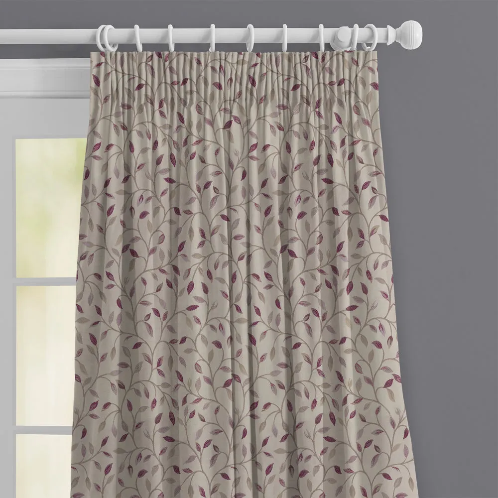 Cervino Woven Jacquard Made to Measure Curtains Wisteria