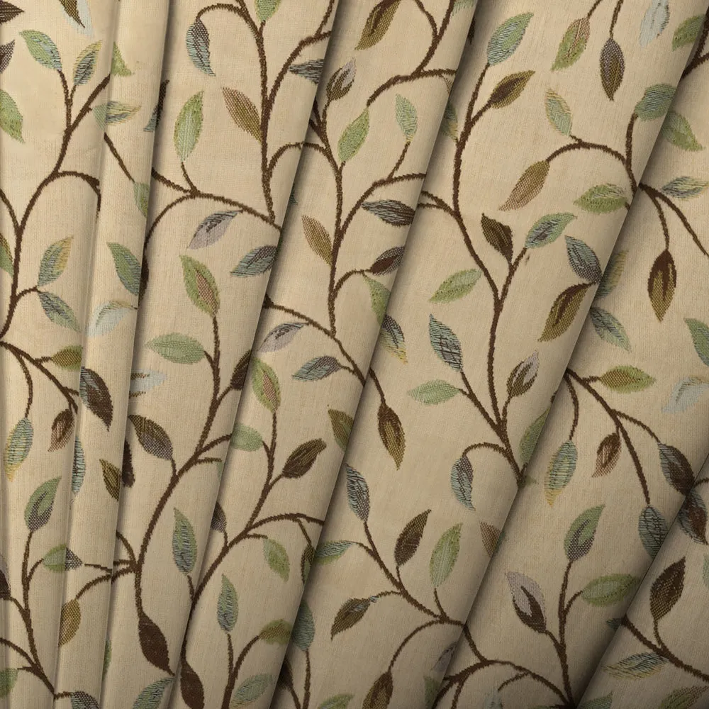 Cervino Woven Jacquard Made to Measure Roman Blinds Aqua