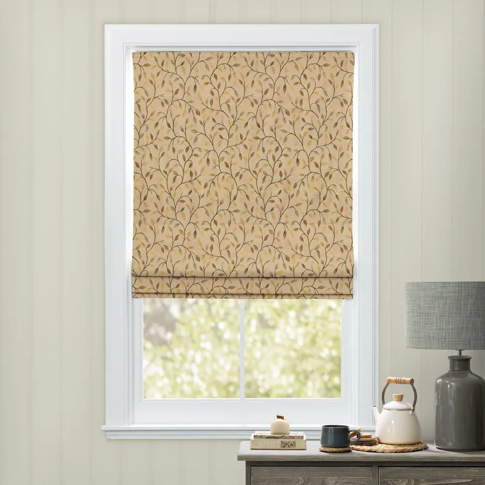 Cervino Woven Jacquard Made to Measure Roman Blinds Autumn