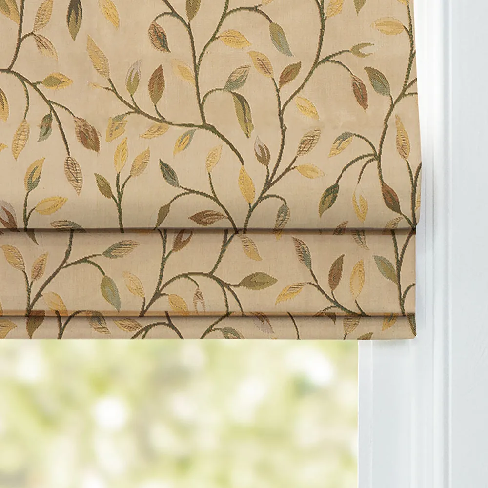 Cervino Woven Jacquard Made to Measure Roman Blinds Autumn