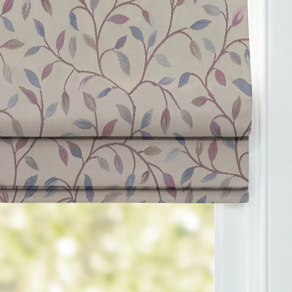 Cervino Woven Jacquard Made to Measure Roman Blinds Blush